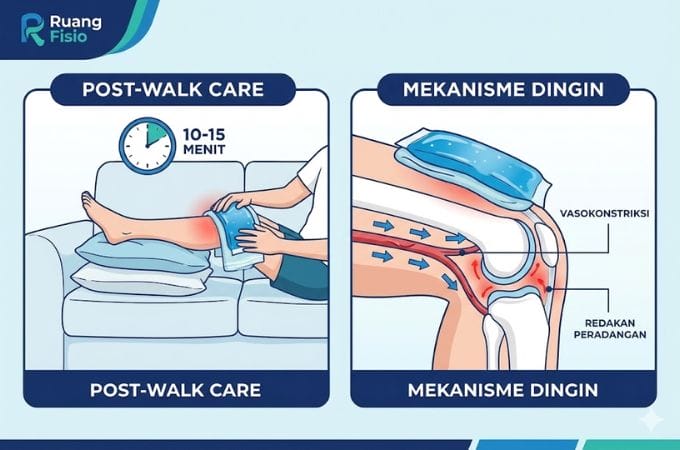 4. Strategi Pemulihan Setelah Berjalan (Post Walk Care)