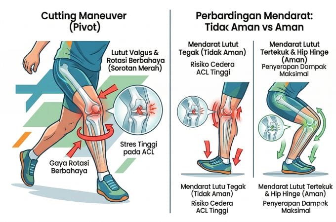 2. Bagaimana Cedera ACL Bisa Terjadi