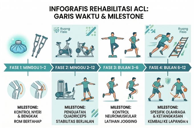 5. Perjalanan Rehabilitasi ACL — Fase demi Fase