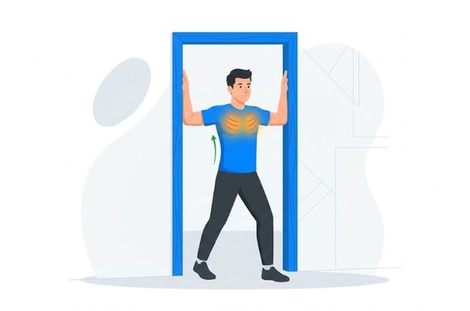 3. Doorway Chest Stretch