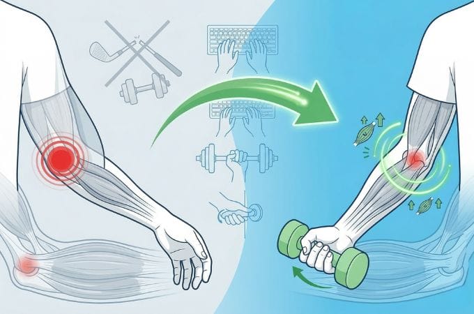 Golfer’s Elbow: Mengapa Istirahat Total Justru Memperburuk Nyeri Siku Kamu?